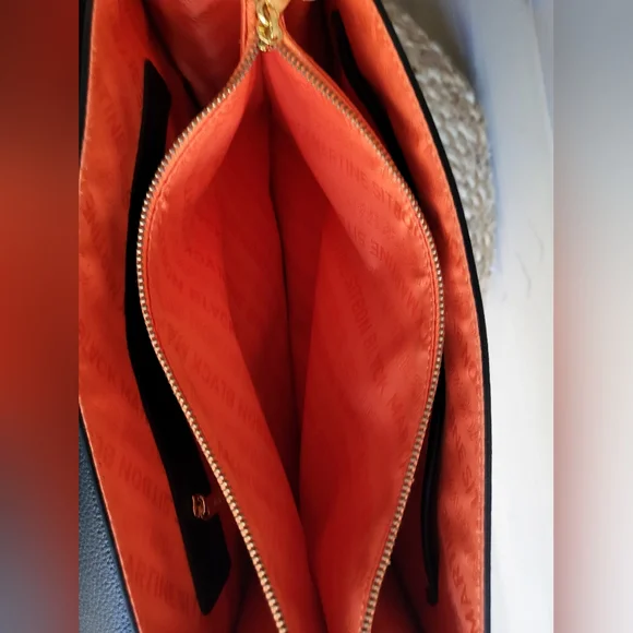 Unique Martine Sitbon "Black" Structured Colorblock Bag - Picture 13 of 14